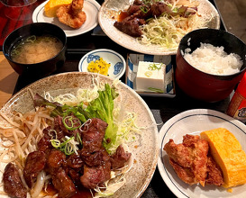 Dinner at 普通の食堂いわま