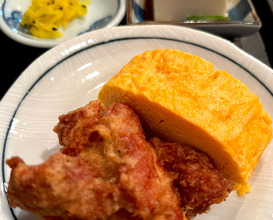 Dinner at 普通の食堂いわま