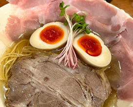 Dinner at 貝と地鶏だしのらぁ麺　ちょろ