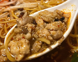 Dinner at 屋台坦々麺たぶっちゃん