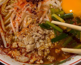 Dinner at 屋台坦々麺たぶっちゃん