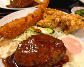 Dinner at 淀ヤ食堂