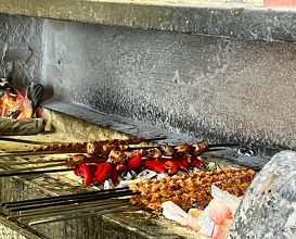 Dinner at Kebapçı Halil Usta Balgat