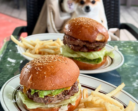 Dinner at Moose Hills Burger