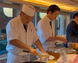 Dinner at 竹芝客船ターミナル