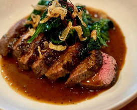 Dinner at Dr. Jones Restaurant