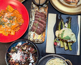 Dinner at Boketto Steakhouse