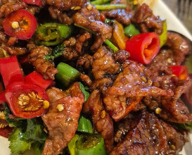 Dinner at Chinatown, London