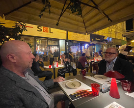 Dinner at SOL hrvatski tapas/Croatian tapas
