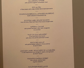 Dinner at Restaurant Haerlin