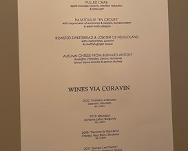 Dinner at Restaurant Haerlin