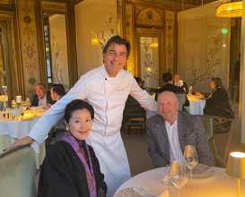 Dinner at Ledoyen