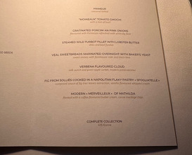 Dinner at Ledoyen