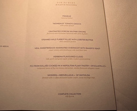 Dinner at Ledoyen