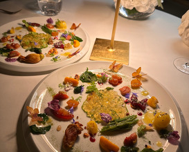 Dinner at Ledoyen