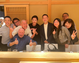 Dinner at Sushi Saitou (鮨 さいとう)