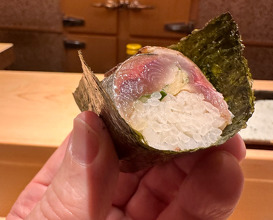 Dinner at Sushi Saitou (鮨 さいとう)