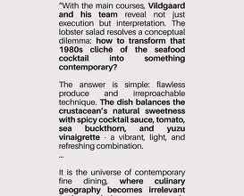 Dinner at Studio Frantzén Dubai 