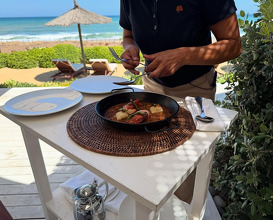 Dinner at Finca Cortesin Beach Club