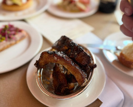 Dinner at Devonshire Arms, Piccadilly, Denman Street, London