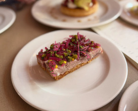 Dinner at Devonshire Arms, Piccadilly, Denman Street, London