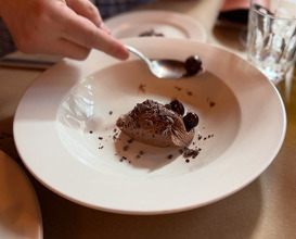Dinner at Devonshire Arms, Piccadilly, Denman Street, London