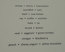Dinner at Krug Restaurant