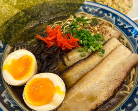 Dinner at ラーメン・つけめん 刻々