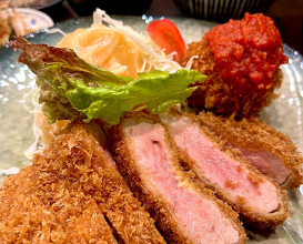 Dinner at とんかつ あしみ