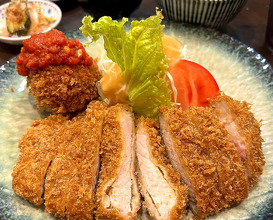 Dinner at とんかつ あしみ