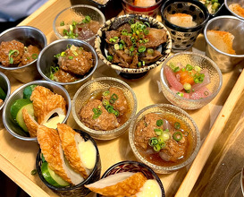 Dinner at 炭焼きLab0式