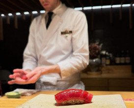 Dinner at Sabi Omakase Oslo