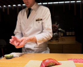 Dinner at Sabi Omakase Oslo