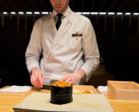 Dinner at Sabi Omakase Oslo