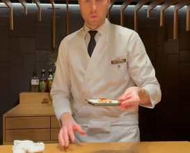 Dinner at Sabi Omakase Oslo