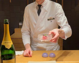 Dinner at Sabi Omakase Oslo
