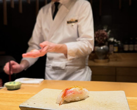 Dinner at Sabi Omakase Oslo