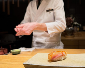 Dinner at Sabi Omakase Oslo