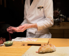 Dinner at Sabi Omakase Oslo