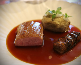 Dinner at La Réserve Paris - Hotel and Spa