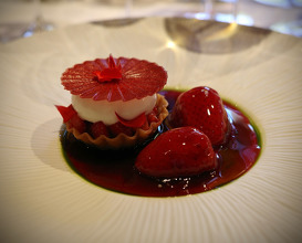 Dinner at La Réserve Paris - Hotel and Spa
