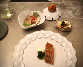 Dinner at Table restaurant - Bruno Verjus