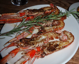 Dinner at London, United Kingdom