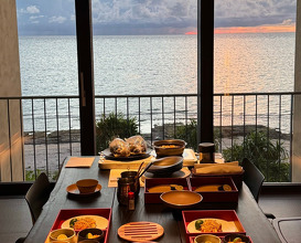 Dinner at 星のや沖縄 - HOSHINOYA Okinawa