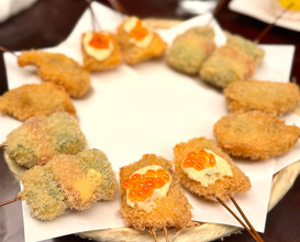 Dinner at はん亭本店