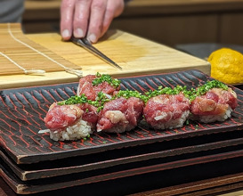 Dinner at 鮨旬美西川