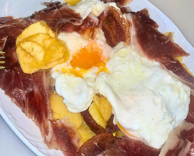 Dinner at Cervecería Cervantes