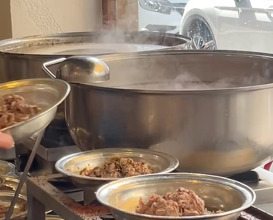 Dinner at Dukat beyran/kebap