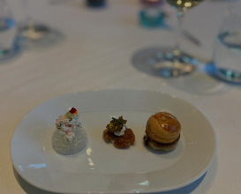 Dinner at Guy Savoy