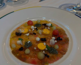 Dinner at Guy Savoy